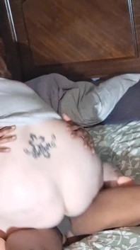 Pawg Lynn adora cavalgar pau preto grande