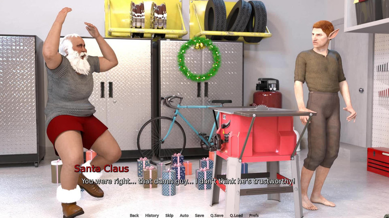 Dirty GamesXxX: Laura Christmas 2025: Cuckold Santa Claus Menonton Isteri Curangnya Urusan Seksual...