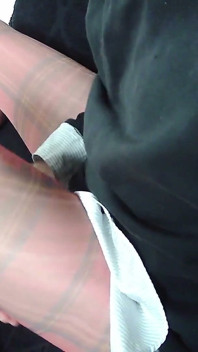 Blonde Sissy Seoul in Legging Werkstijl Zuigen Grote Zwarte Lul Grote Dildo (lange Vorm Versie)