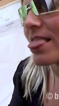 Outdoor Slut Fuck at the Highway Service Station