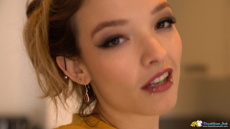 DownblouseJerk: Messy Work - JOI