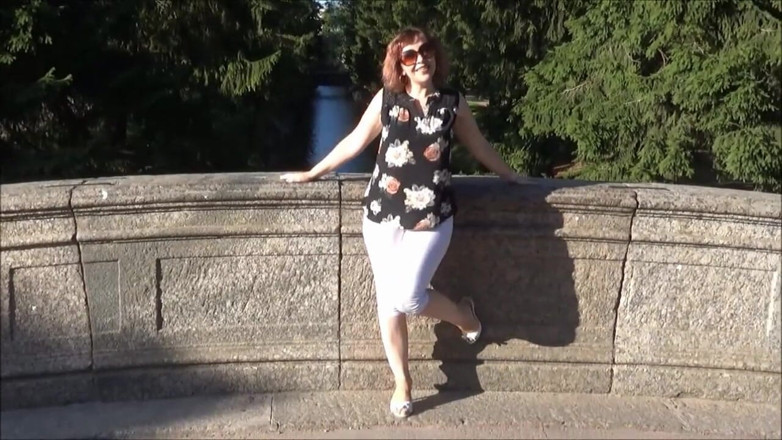 RedRoseRus: Ass in Leggings outdoor 2 - Full version