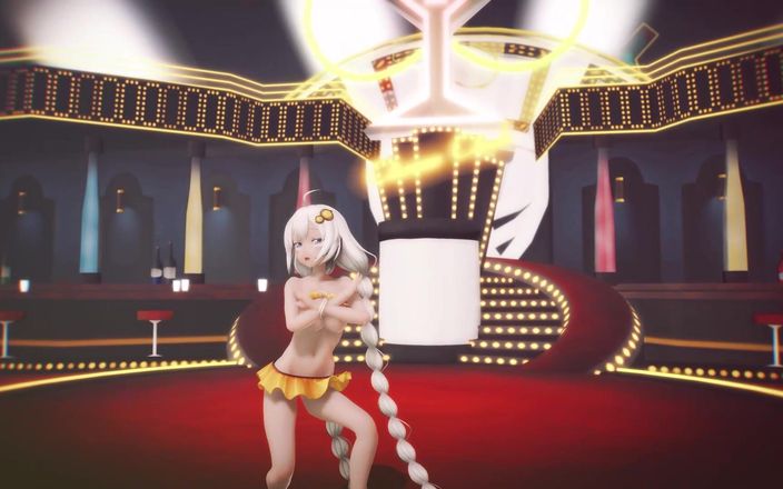 Mmd anime girls: Mmd R-18 fete anime clip sexy cu dans 399