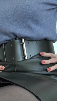 Fetish for Wide, Tight Belts and Wristwatches Part 1 Lady Victoria Valente
