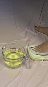 Golden Shower. Foot Fetish and Food Games