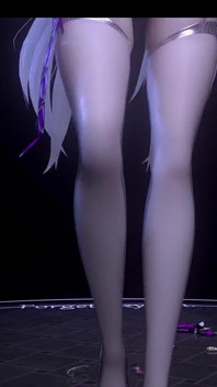 超ブティック【mmd】弱音「女の子の日を楽しみにしている」エロ下着ジャンプ卵スケベ柄ダンスビンタ