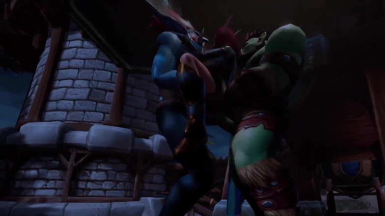 Wraith ward: Elfo doble se asoció por un ork y un trol