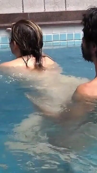 Married MILF Making Fun of a Young Man at the Motel