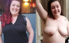 Chupita84: Bbw hairy wife playing herself