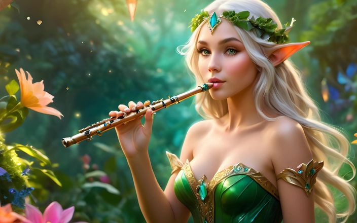 AI Girls: Diaporama de filles elfes magnifiques 12