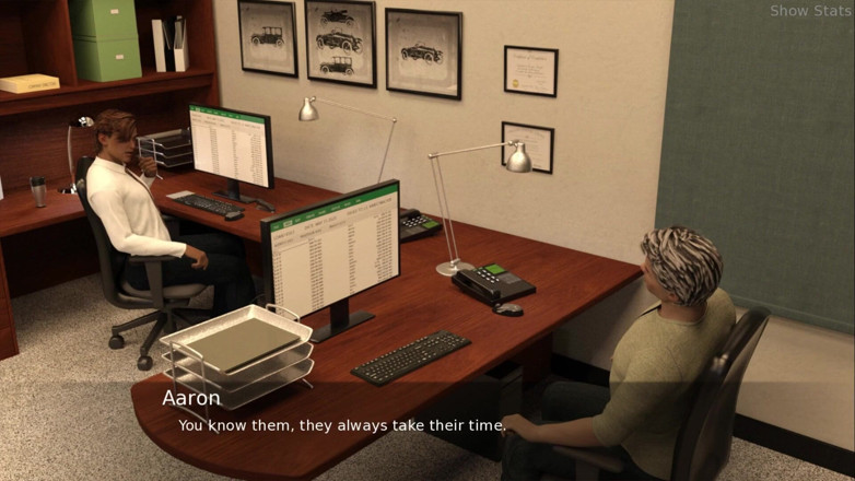 Porny Games: Progetto moglie calda - fare sesso in ufficio (8)
