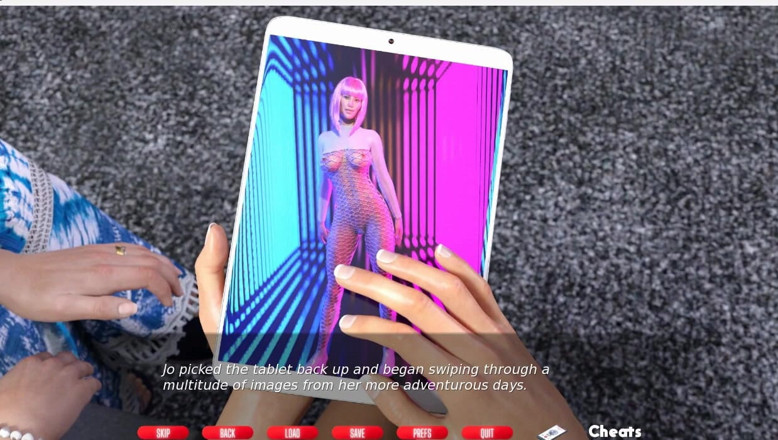XXX Games Bunk: Jiran nakal - permainan - main peranan - jo menunjukkan foto jalang lalu...