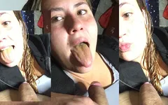 Had to Pay Me with a Blowjob and Let Herself Be Recorded