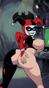 Tight Bald Ass Pussy Harley Quinn Teasing