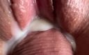 Mia Foster: Extremely close up fuck tight creamy pussy