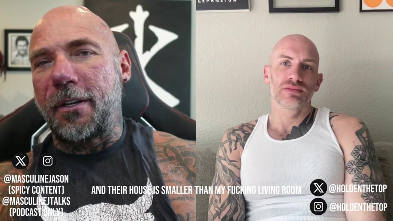 Raw and Uncensored with Masculine Jason: Porn Star Confessions - Holden the Top (episode 210)