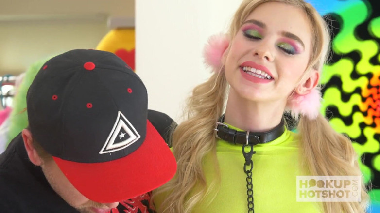 Hookup Hotshot: Skinny blonde teen chanel shortcake gets banged hard by hookup...