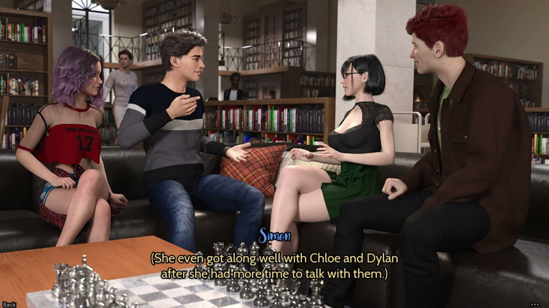 3D Cartoon Porn: Fresh Women 21 - First Day of College and Alyssa Gives Simon...