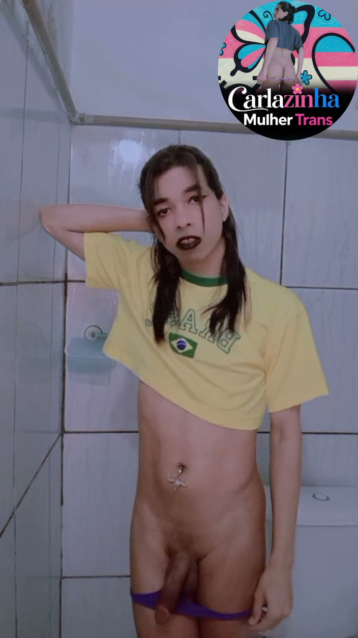Srta. Carla: Carla Whore in a T-shirt From Brazil and the Hard...