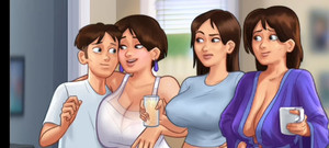 Lana Game plays: Summertime saga # 80 - wunderschöne MILf will ihren perversen nachbarn