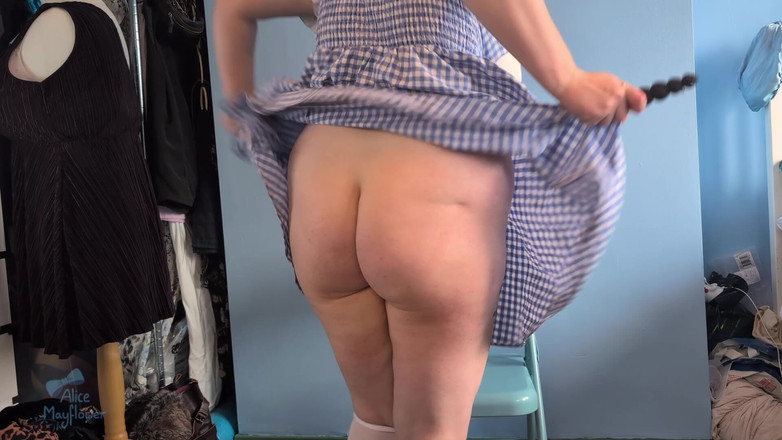 Alice_Mayflower_Scottish: Podwójne wyzwanie w innym wymiarze - solo girl