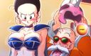 Miss Kitty 2K: Kame Paradise 2 Ocensurerad Chichis avrunkning av Foxie2k