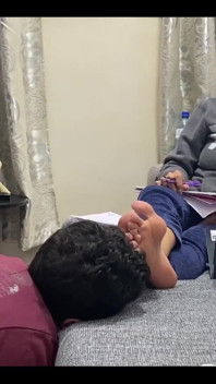 Kiffa Ignores Foot Slave While He Licks Worship Her Feet