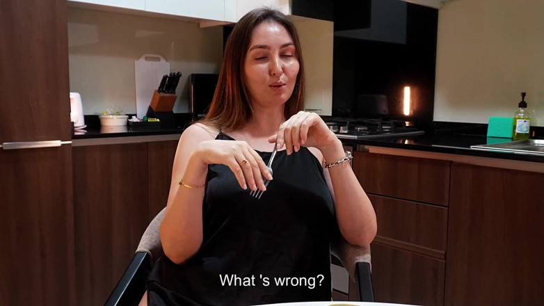 Alina Rai: POV: Stepmom Gives Me a Secret Kitchen Blowjob After Staring...
