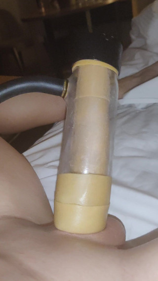 Big Daddy Dommmm: Dick workout with the sex machine in hotel part 2