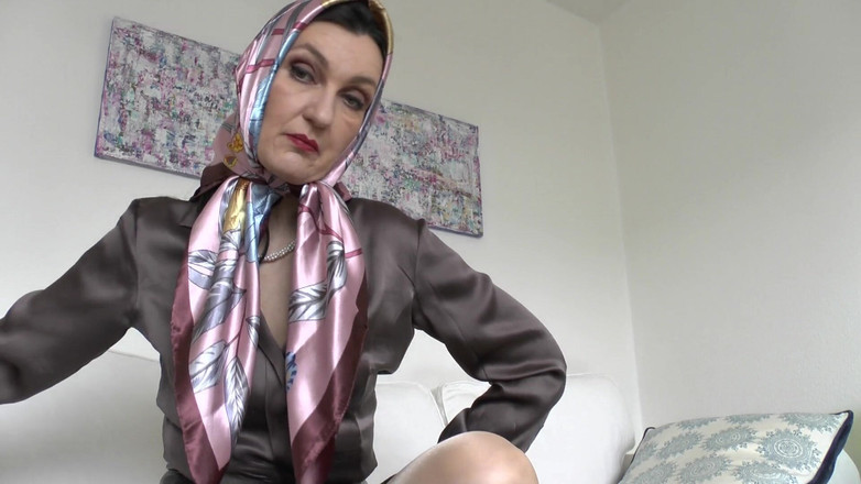 Lady Victoria Valente: Heute ist dein Kopftuchtest! Satin-kopftuche, lady victoria Valente