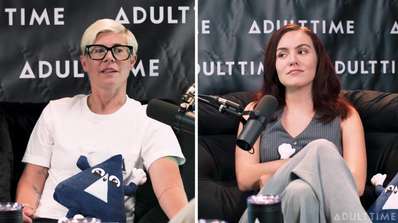 Adult Time Podcast: 이마에 문신을 한 밀프를 원하는 Freya Parker! 당신은 오히려, 성인 시간 팟 캐스트 것