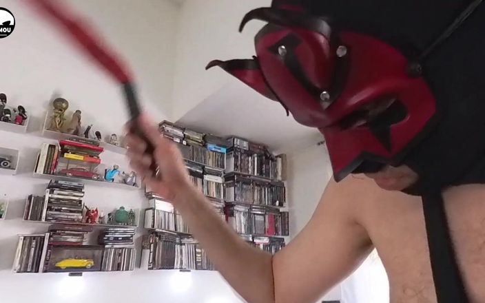 Incubus m: Loren aprile Scarlet प्रस्तुत करना जब गुलाम त्वचा पर चमड़ा और तनाव नृत्य