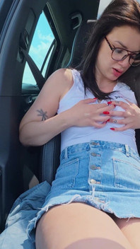 Sweet cherry abenteuer in meinem auto