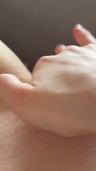Weibliche POV-masturbation