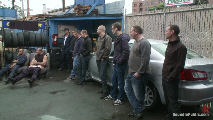 Car Whore (Bound in public)