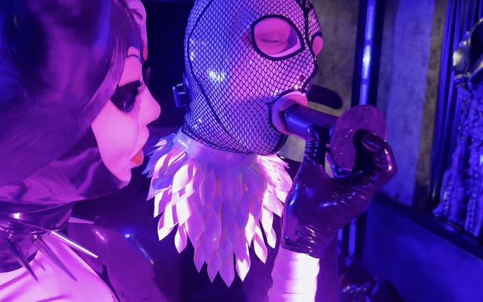 Rubber pervs: Una lezione di stivale di balletto di Ava fetishart per...