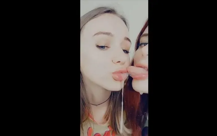 MargoAlisa: Huge Compilation of Saliva Swapping Vids