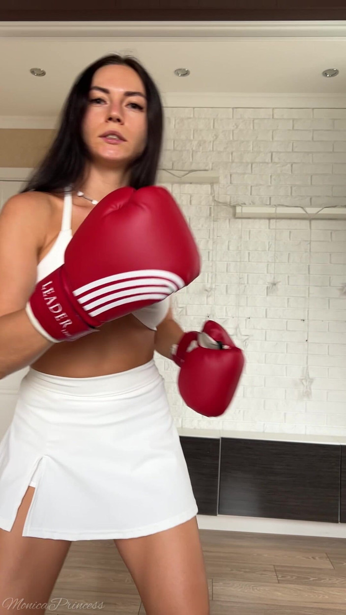 Princess Monica: Beating You up POV Boxing
