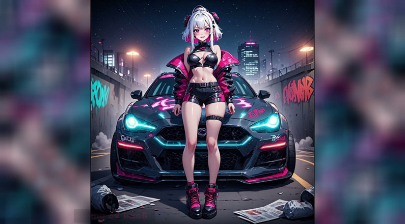 Game of Lust 3D: Аниме-Гол горячие машины и горячие девушки