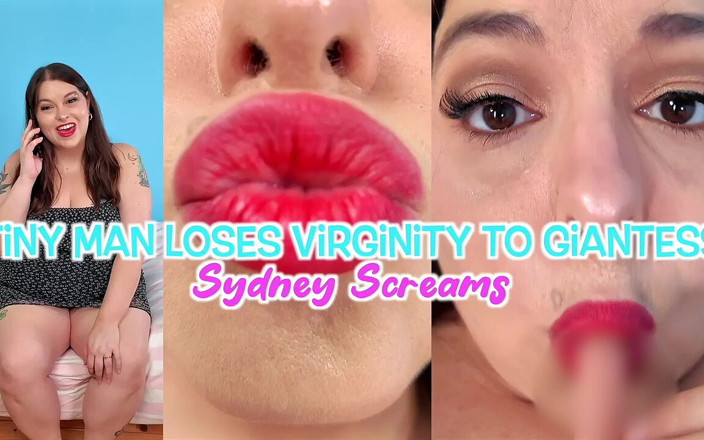 Sydney screams fetish: Tiny Man Loses Virginity to Giantess
