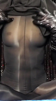 Worshipping My Encased Tits