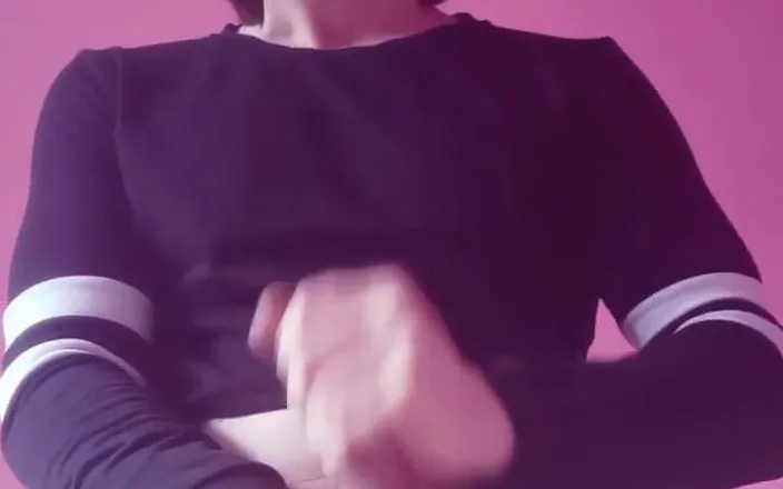 Rainbow Femboy: A More Softcore Video Today of Me Jerking off with...