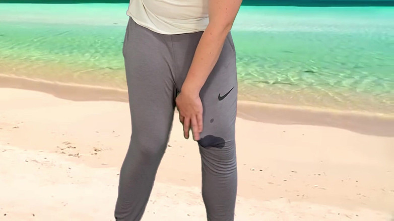 Lucas Nathan King: Monsterschwanz ohne hände abspritzen am strand