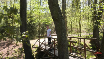 Frankfurt Sex Stories: Raw muscle outdoors