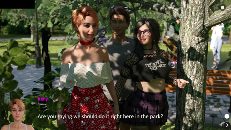Studio-77: Hot Threesome in the Park - the Spellbook Pure Route