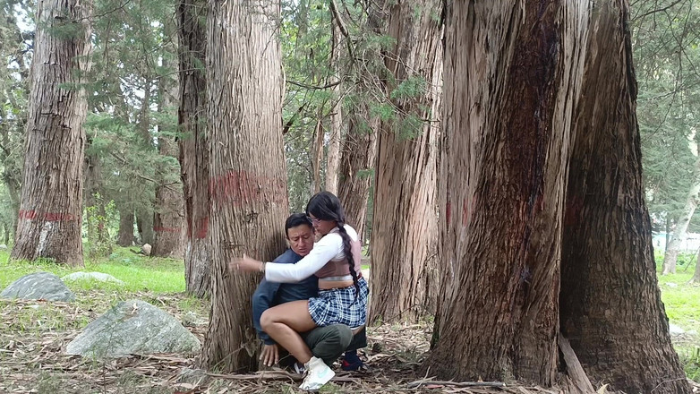 Lady: I Fuck a Beautiful Schoolgirl in Her Uniform in the...