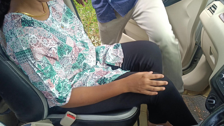 Inba: Vedoucí kanceláře si užívá žhavou romantiku s vdanou kolegyní v autě, část 4