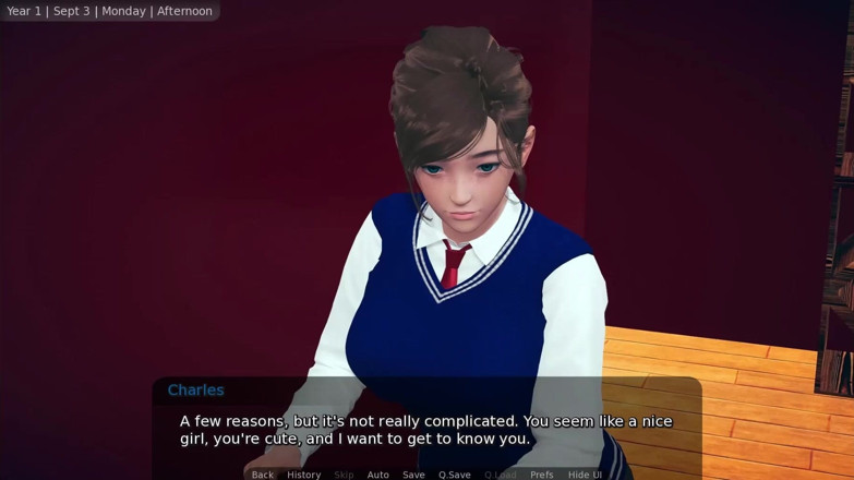 Visual Novels: Cosy Cafe ตอนที่ 5 - ขนาดยกทรงของคุณคืออะไร?