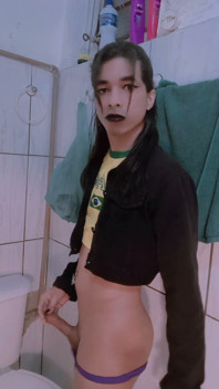 She Is a Slut in Panties Cock Delight Carla Woman Transvestite
