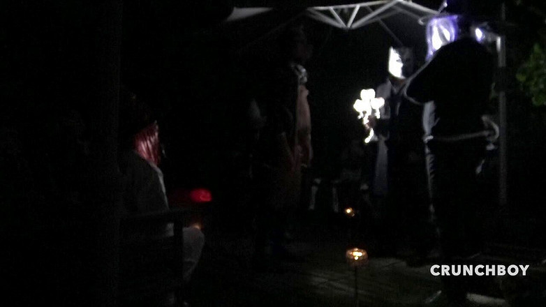 BAREBACK PORN SPY CAM: Amateur-cam in der nacht zu halloween ohne gummi gefickt